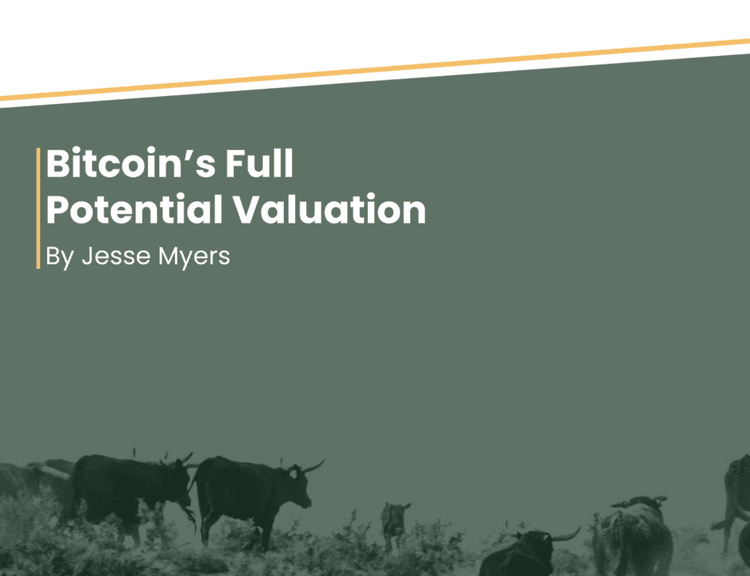 Bitcoin's Full Potential Valuation